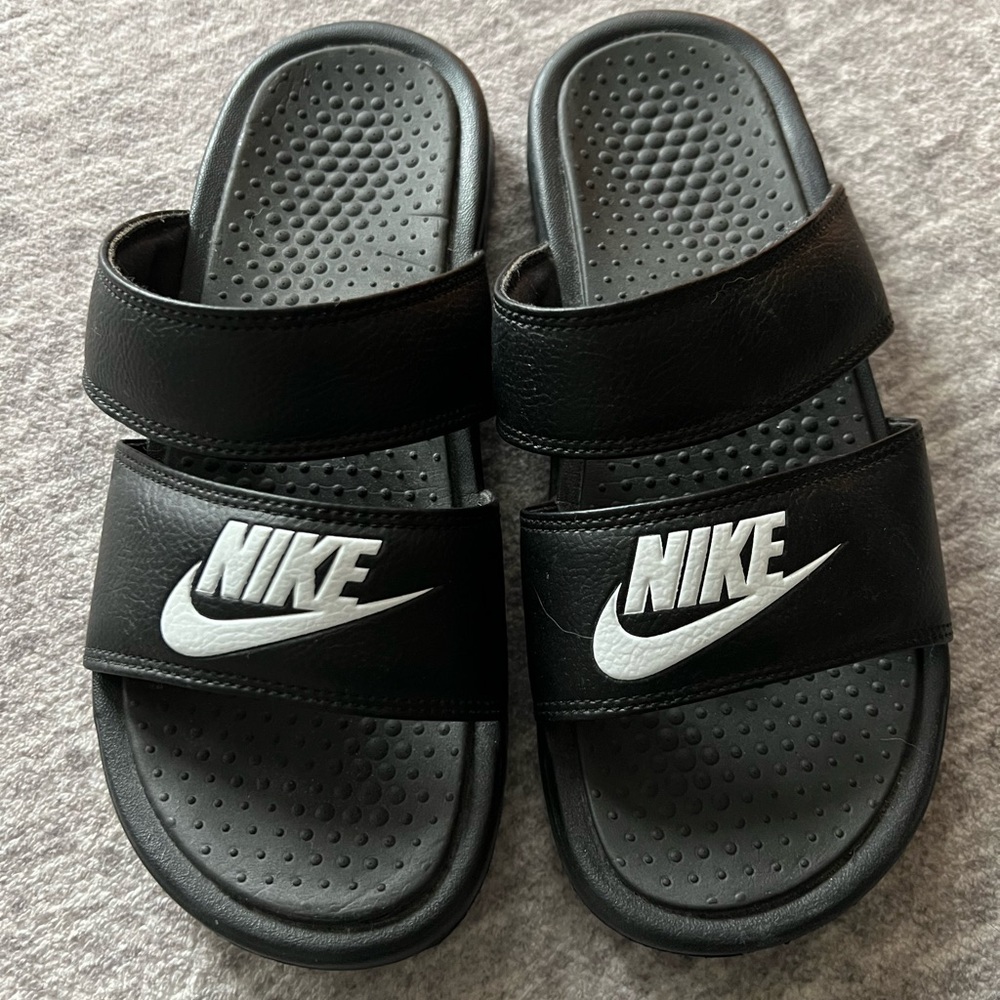 Nike Black Slide Sandals